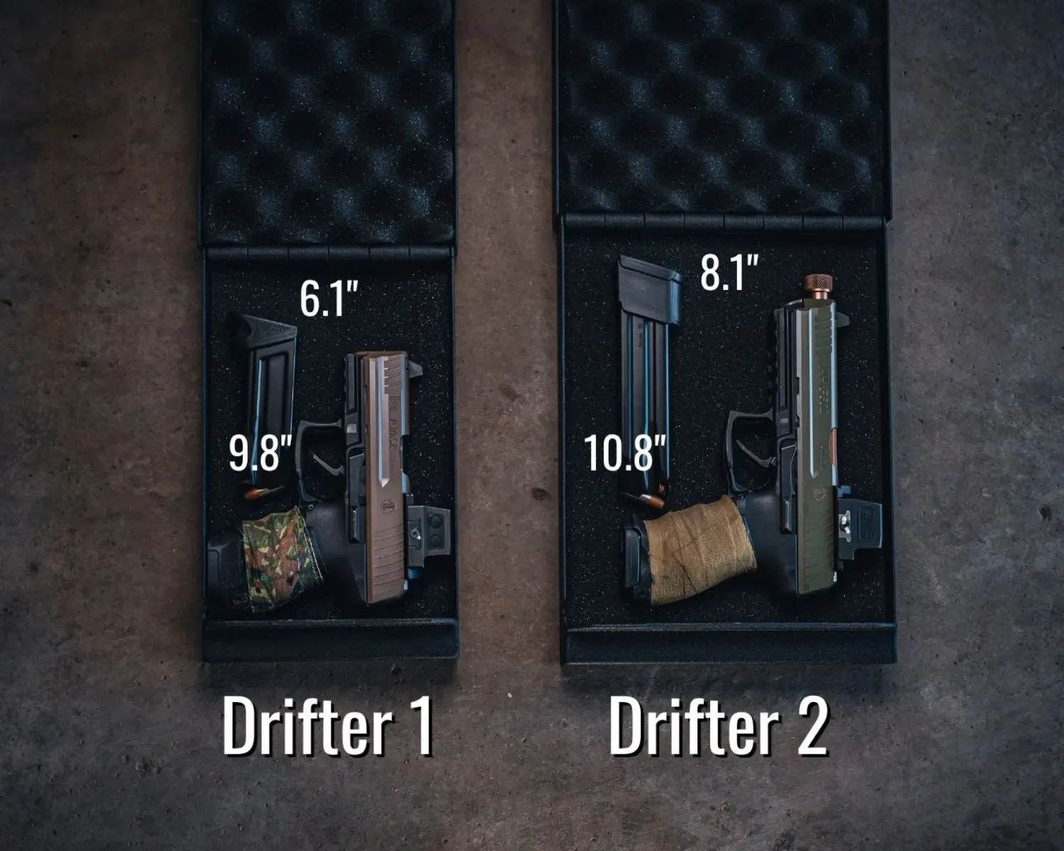 Drifter Series Interior Dimensions