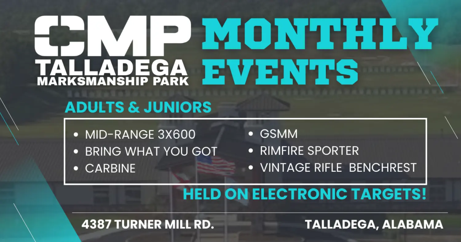 Talladega Monthly Events 2026